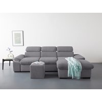 COTTA Ecksofa "Lola L-Form", (Set, mit Hocker) von Cotta