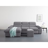 COTTA Ecksofa "Lola L-Form", (Set, mit Hocker) von Cotta