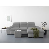 COTTA Ecksofa "Lola L-Form", (Set, mit Hocker) von Cotta