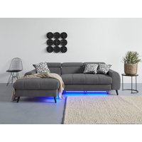 COTTA Ecksofa "Mia L-Form", 3-tlg.-Kissen-Set, Recamiere, wahlweise mit oder ohne RGB-Beleuchtung COTTA Ecksofa "Mia L-Form", 3-tlg.-Kissen-Set, Recamiere, wahlweise mit oder ohne RGB-Beleuchtung von Cotta