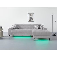 COTTA Ecksofa "Mia L-Form", 3-tlg.-Kissen-Set, Recamiere, wahlweise mit oder ohne RGB-Beleuchtung COTTA Ecksofa "Mia L-Form", 3-tlg.-Kissen-Set, Recamiere, wahlweise mit oder ohne RGB-Beleuchtung von Cotta
