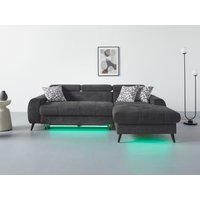 COTTA Ecksofa "Mia L-Form", 3-tlg.-Kissen-Set, Recamiere, wahlweise mit oder ohne RGB-Beleuchtung COTTA Ecksofa "Mia L-Form", 3-tlg.-Kissen-Set, Recamiere, wahlweise mit oder ohne RGB-Beleuchtung von Cotta