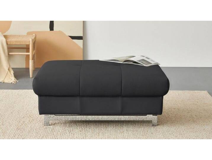 COTTA Hocker Chef, mit edlen Metallfüßen, schwarz, Black von Cotta