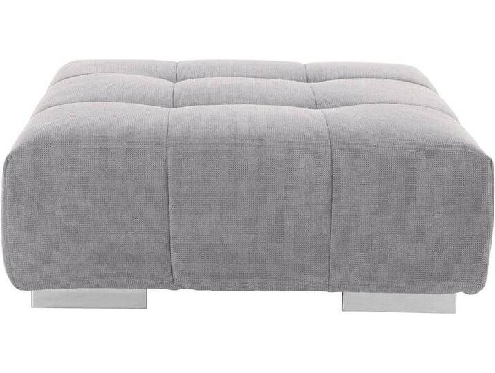 COTTA Hocker Orion, gemütlicher Hocker im modernen Design, grau, stone von Cotta