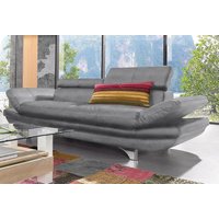 COTTA Polstergarnitur "Enterprise" Set, Set bestehend aus: 2-Sitzer mit Kopfteilverstellung & Hocker von Cotta