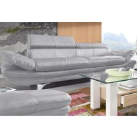 COTTA Polstergarnitur "Enterprise" Set, Set bestehend aus: 3-Sitzer mit Arm- & Kopfteilverstellung & Hocker von Cotta