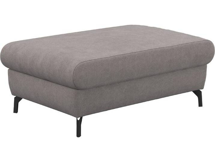 COTTA Polsterhocker Kitty, B: 100 cm, individuell zu kombinieren, grau, Stone von Cotta