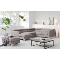 COTTA Wohnlandschaft "Sammy U-Form", mit Kopfteilverstellung, wahlweise mit Bettfunktion & Bettkasten von Cotta