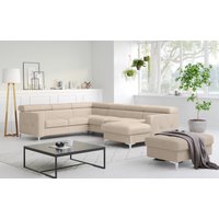 COTTA Wohnlandschaft "Ecksofa in modernem Design, U-Form" von Cotta