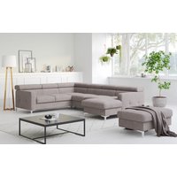 COTTA Wohnlandschaft "Sammy U-Form", mit Kopfteilverstellung, wahlweise mit Bettfunktion & Bettkasten von Cotta