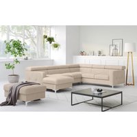 COTTA Wohnlandschaft "Ecksofa in modernem Design, U-Form" von Cotta