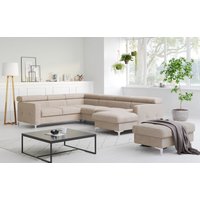 COTTA Wohnlandschaft "Sammy U-Form", mit Kopfteilverstellung, wahlweise mit Bettfunktion & Bettkasten von Cotta