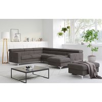 COTTA Wohnlandschaft "Sammy U-Form", mit Kopfteilverstellung, wahlweise mit Bettfunktion & Bettkasten von Cotta