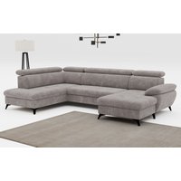 COTTA Wohnlandschaft "Hudson U-Form" mit Kopfteilverstellung, wahlweise mit Bettfunktion & Bettkasten COTTA Wohnlandschaft "Hudson U-Form" mit Kopfteilverstellung, wahlweise mit Bettfunktion & Bettkasten von Cotta