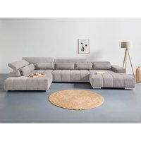 COTTA Wohnlandschaft "Orion U-Form", mit Kopfteilverstellung & 6 Nierenkissen COTTA Wohnlandschaft "Orion U-Form", mit Kopfteilverstellung & 6 Nierenkissen von Cotta