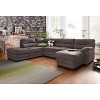 COTTA Wohnlandschaft "Royale U-Form", wahlweise mit Bettfunktion von Cotta