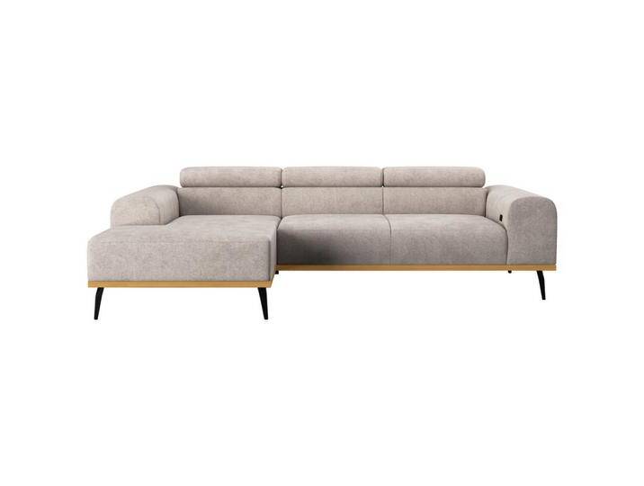 Cotta ECKSOFA, Hellgrau, 3-Sitzer, L-Form, 244x157 cm, Stoffauswahl, seitenverkehrt erhältlich, Rücken echt, Armteil links, rechts, elektrischer Cotta ECKSOFA, Hellgrau, 3-Sitzer, L-Form, 244x157 cm, Stoffauswahl, seitenverkehrt erhältlich, Rücken echt, Armteil links, rechts, elektrischer von Cotta