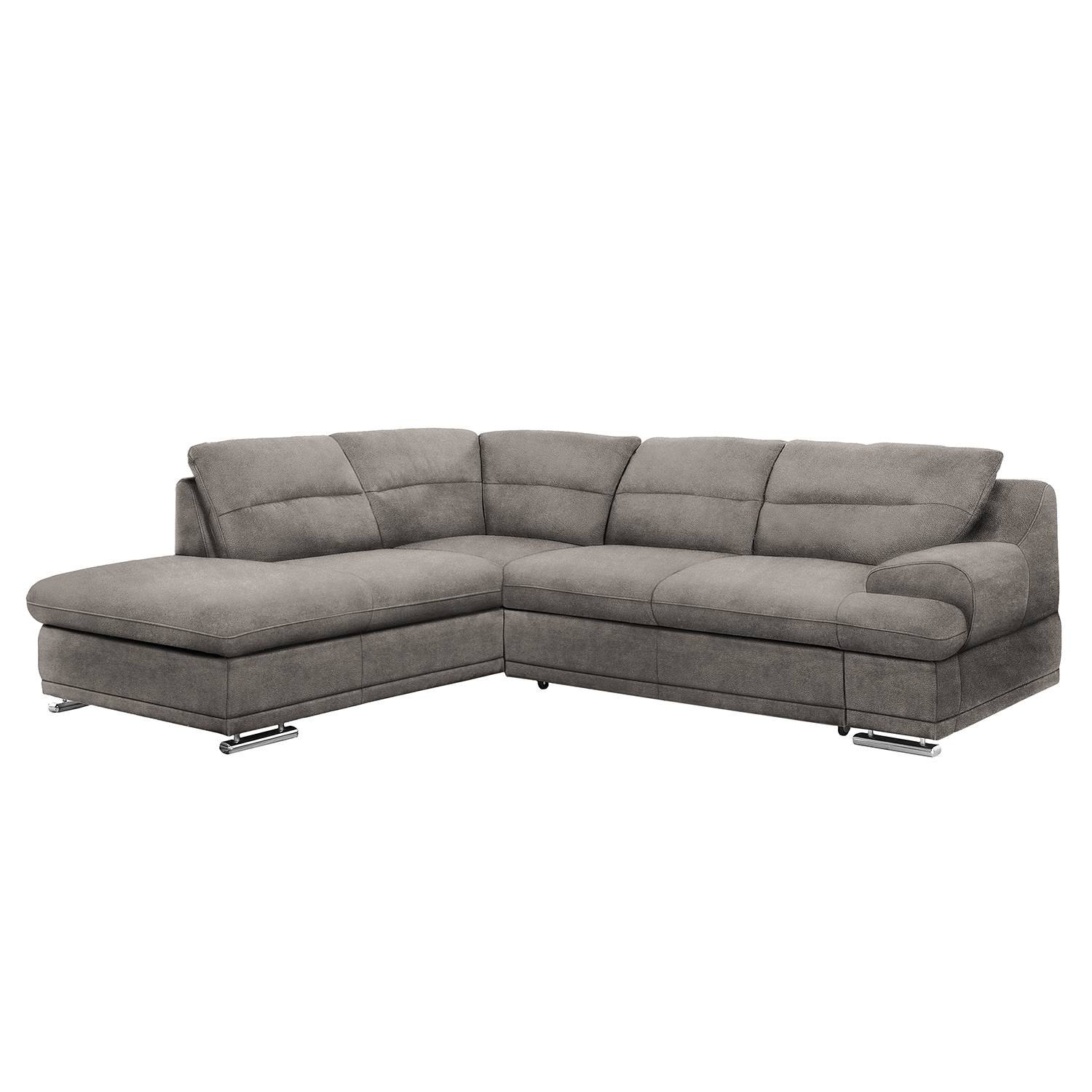 Cotta Ecksofa Rollin Cappuccino Microfaser 264x88x217 cm von Cotta