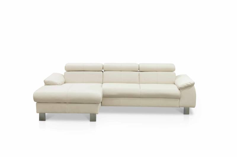 Echtleder Ecksofa Micky mit Schlaffunktion und Bettkasten - Cotta von Cotta