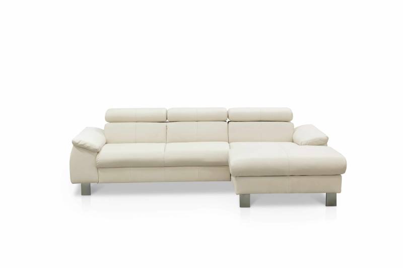 Echtleder Ecksofa Micky mit Schlaffunktion und Bettkasten - Cotta von Cotta
