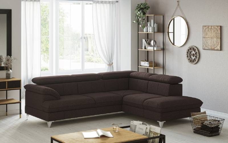 Ecksofa David mit Schlaffunktion - Cotta von Cotta