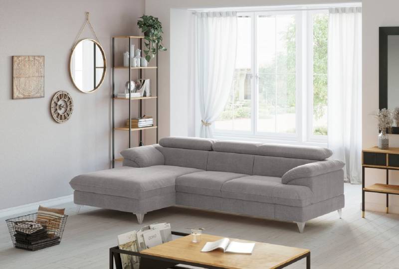 Ecksofa David mit Schlaffunktion & Bettkasten – Cotta von Cotta