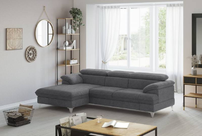 Ecksofa David mit Schlaffunktion & Bettkasten – Cotta von Cotta