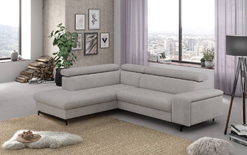 Ecksofa Emma mit Schlaffunktion und Bettkasten – Funktionalität trifft auf elegantes Design von Cotta