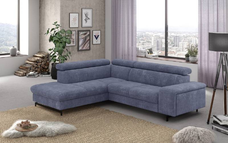 Ecksofa Emma mit Schlaffunktion und Bettkasten – Funktionalität trifft auf elegantes Design von Cotta