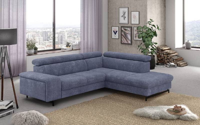 Ecksofa Emma mit Schlaffunktion und Bettkasten – Funktionalität trifft auf elegantes Design von Cotta