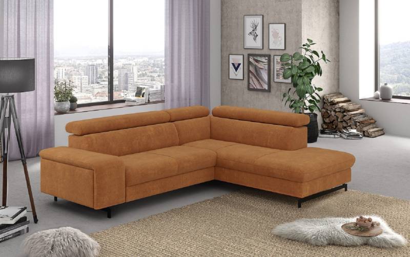 Ecksofa Emma mit Schlaffunktion und Bettkasten – Funktionalität trifft auf elegantes Design von Cotta