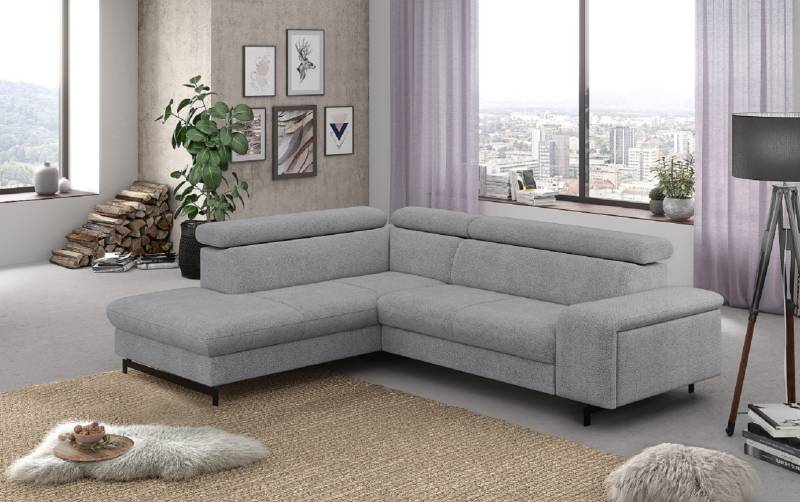 Ecksofa Emma mit Schlaffunktion und Bettkasten – Funktionalität trifft auf elegantes Design von Cotta