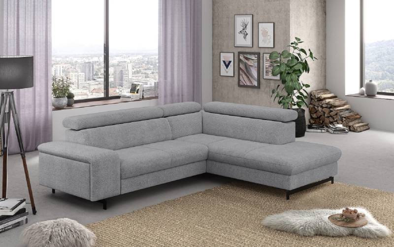 Ecksofa Emma mit Schlaffunktion und Bettkasten – Funktionalität trifft auf elegantes Design von Cotta