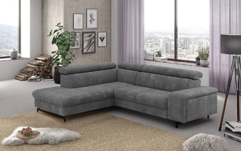 Ecksofa Emma mit Schlaffunktion und Bettkasten – Funktionalität trifft auf elegantes Design von Cotta