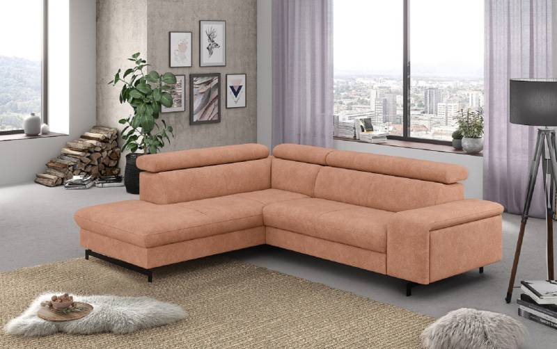 Ecksofa Emma mit Schlaffunktion und Bettkasten – Funktionalität trifft auf elegantes Design von Cotta
