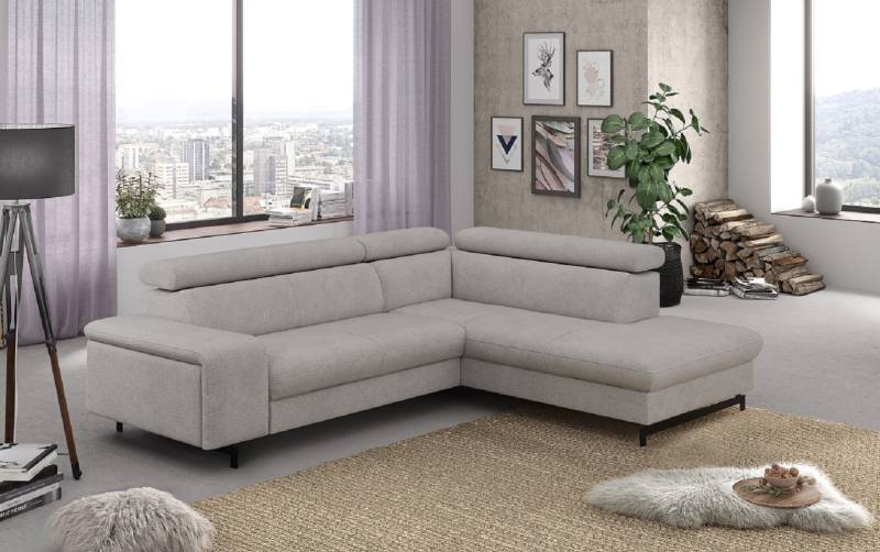 Ecksofa Emma mit Schlaffunktion und Bettkasten – Funktionalität trifft auf elegantes Design von Cotta