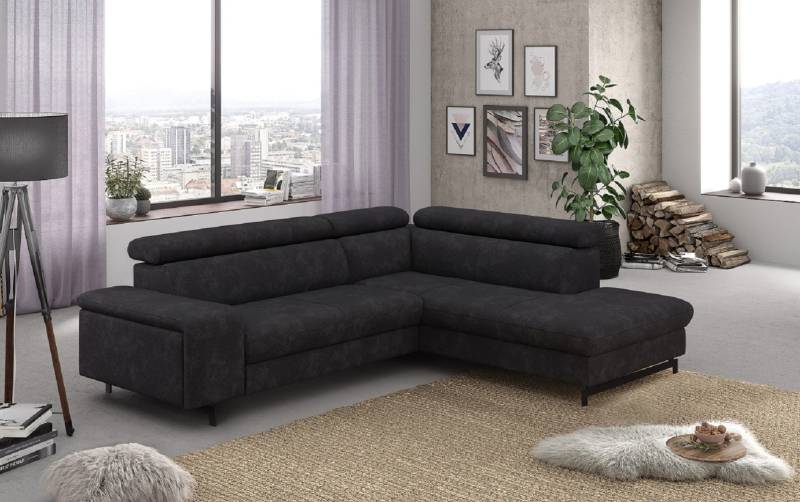 Ecksofa Emma mit Schlaffunktion und Bettkasten – Funktionalität trifft auf elegantes Design von Cotta