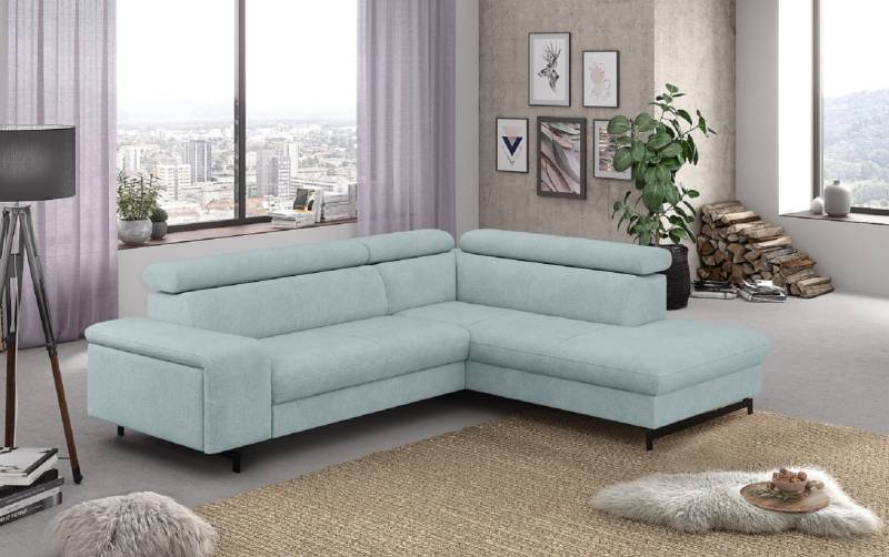 Ecksofa Emma mit Schlaffunktion und Bettkasten – Funktionalität trifft auf elegantes Design von Cotta