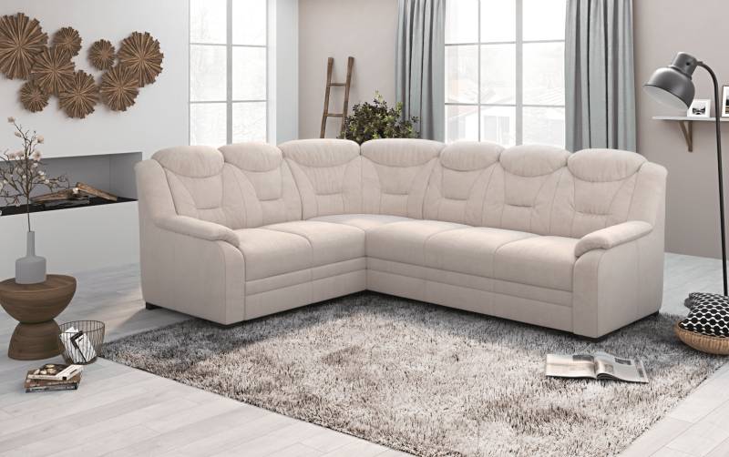 Ecksofa Marcus - New York - mit Schlaffunktion & Bettkasten - Cotta von Cotta