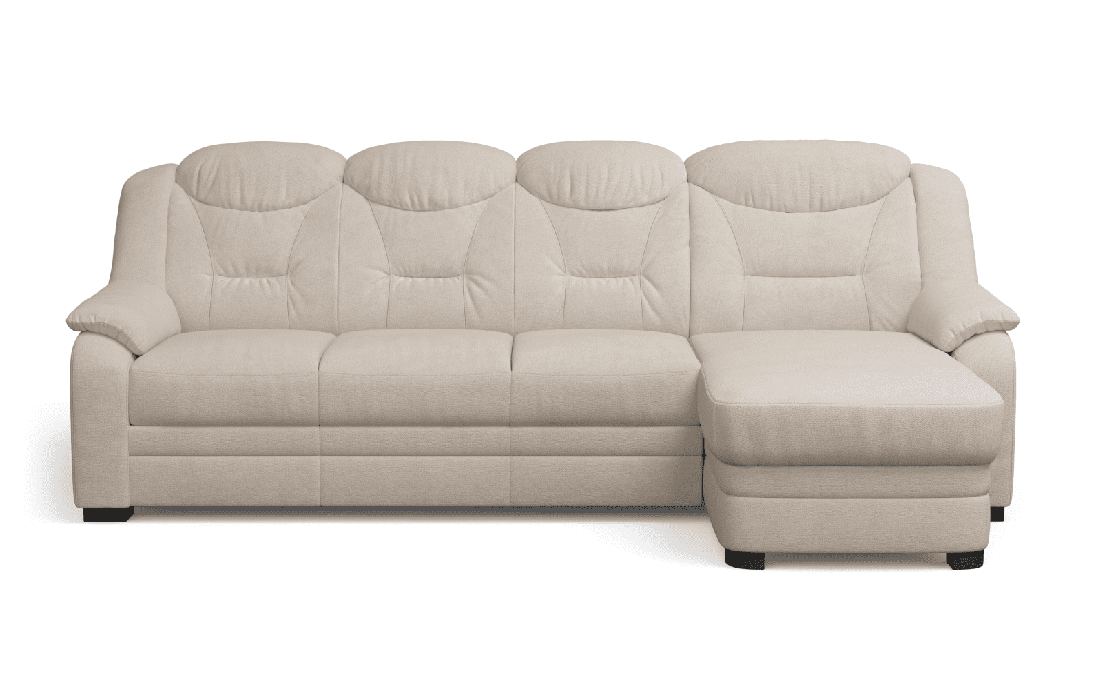 Ecksofa Marcus mit Recamiere und Schlaffunktion - Cotta von Cotta