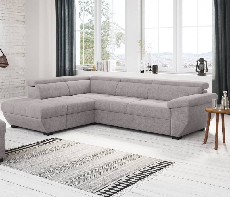 Ecksofa Speedway von Cotta mit Schlaffunktion und Bettkasten von Cotta