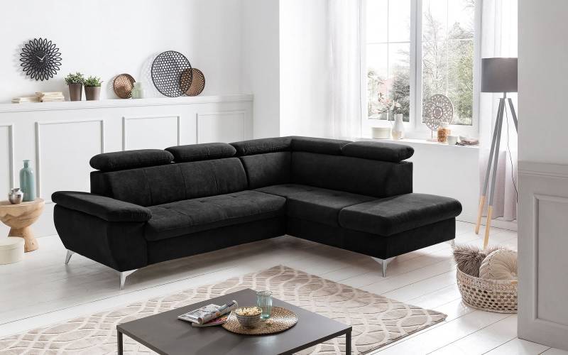 Gisele Ecksofa mit Schlaffunktion und Bettkasten - Cotta von Cotta