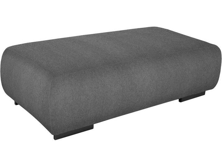 Hockerbank COTTA Side , grau (anthrazit), B:132cm H:42cm T:68cm, 100% POLYESTER (PES), Hocker von Cotta