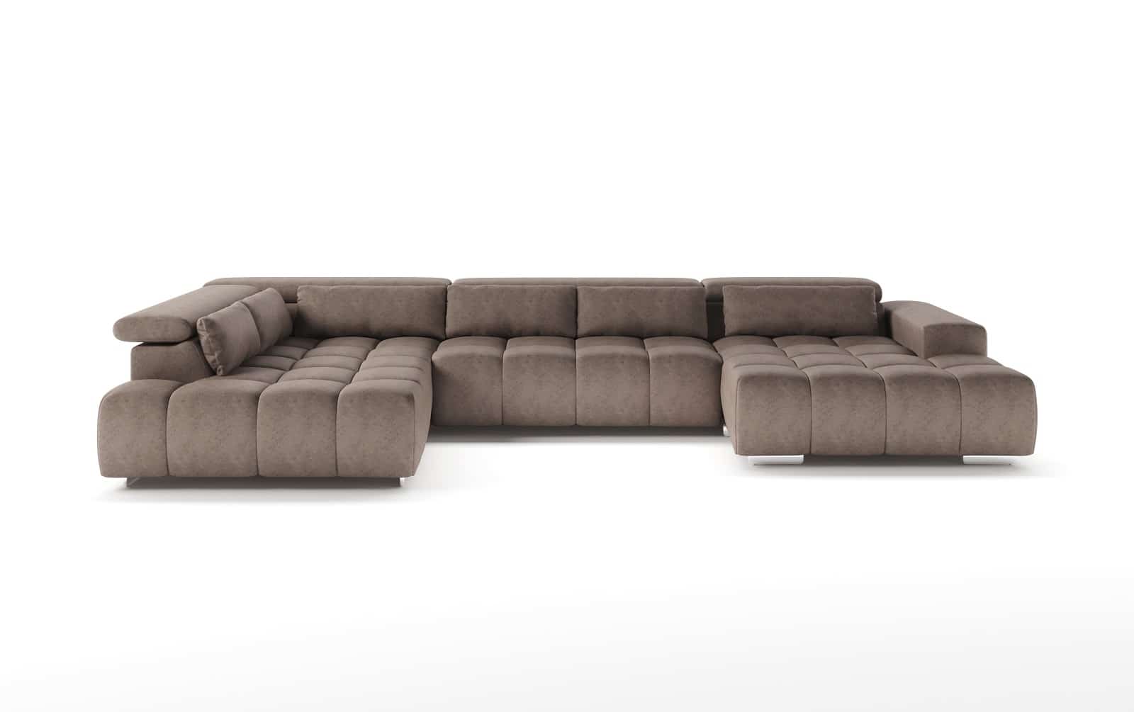Orion XXL Wohnlandschaft - Stoff Fuego - Cotta Orion XXL Wohnlandschaft - Stoff Fuego - Cotta von Cotta