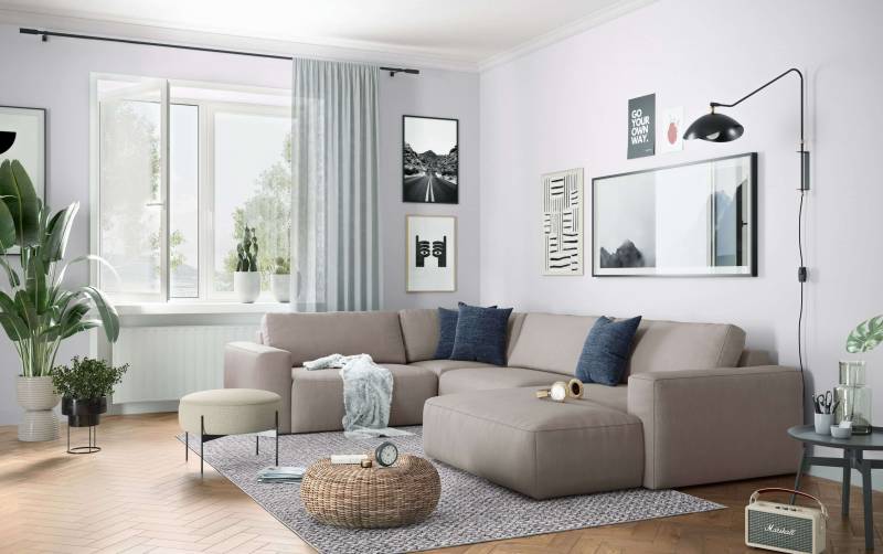 Wohnlandschaft U-Form Lasso - Cotta von Cotta