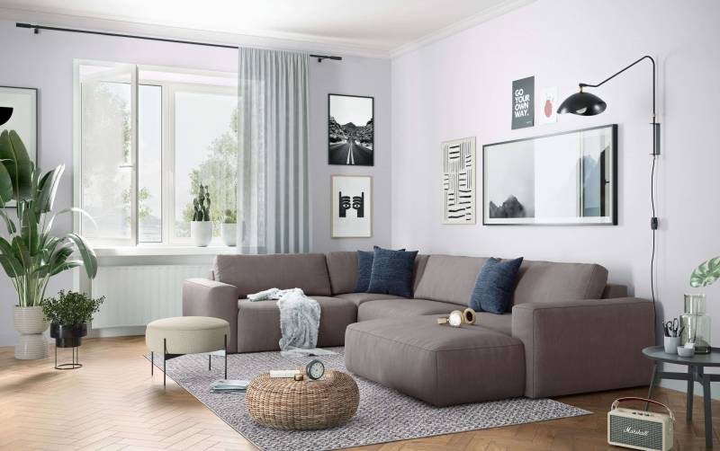 Wohnlandschaft U-Form Lasso - Cotta von Cotta