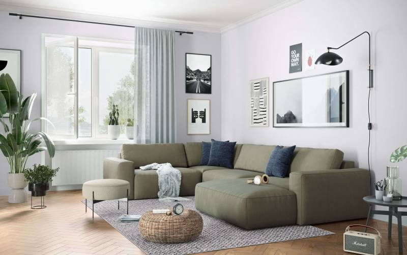 Wohnlandschaft U-Form Lasso - Cotta von Cotta
