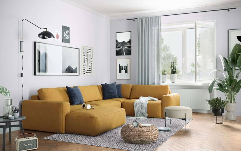 Wohnlandschaft U-Form Lasso - Cotta von Cotta