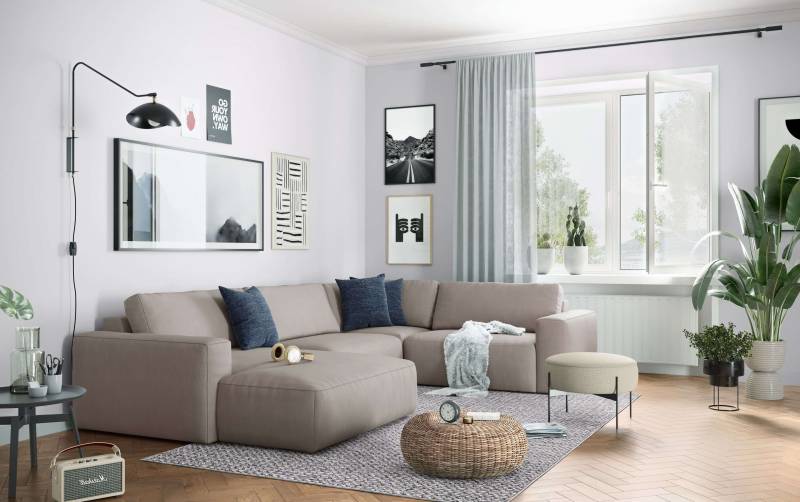 Wohnlandschaft U-Form Lasso - Cotta von Cotta