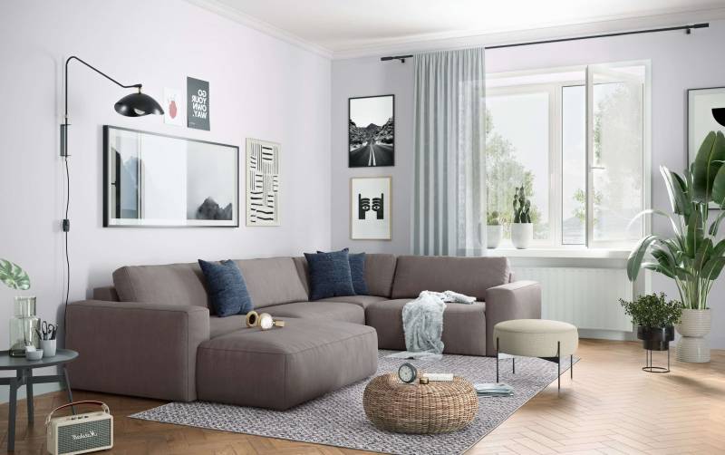 Wohnlandschaft U-Form Lasso - Cotta von Cotta